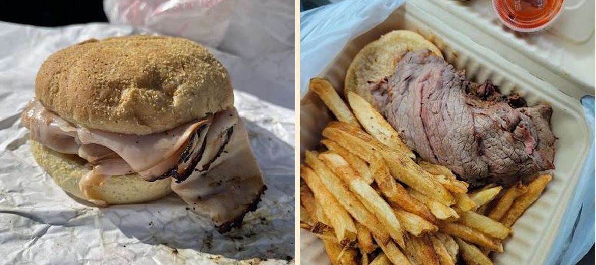 Pioneer Pit Beef Menu