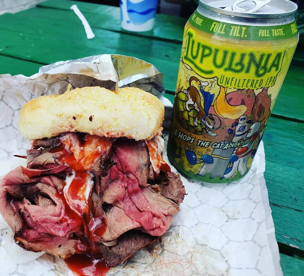 Regular Pit Beef Sandwich Medium Rare